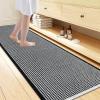 image:imageSmiry Waffle Bath Mat 30x20 Extra Soft Absorbent Bathroom Rugs Non Slip Machine Washable Quick Dry Bath Rugs for Bathroom Floor Tub Shower Home Decor Accessories BrownBlack  Cream