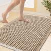 image:imageSmiry Waffle Bath Mat 30x20 Extra Soft Absorbent Bathroom Rugs Non Slip Machine Washable Quick Dry Bath Rugs for Bathroom Floor Tub Shower Home Decor Accessories BrownBrown  Cream