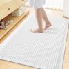 image:imageSmiry Waffle Bath Mat 30x20 Extra Soft Absorbent Bathroom Rugs Non Slip Machine Washable Quick Dry Bath Rugs for Bathroom Floor Tub Shower Home Decor Accessories BrownWhite