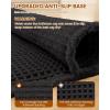 image:imageSmiry Waffle Bath Mat 30x20 Extra Soft Absorbent Bathroom Rugs Non Slip Machine Washable Quick Dry Bath Rugs for Bathroom Floor Tub Shower Home Decor Accessories BrownBlack