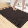 image:imageSmiry Waffle Bath Mat 30x20 Extra Soft Absorbent Bathroom Rugs Non Slip Machine Washable Quick Dry Bath Rugs for Bathroom Floor Tub Shower Home Decor Accessories BrownChocolate