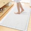 image:imageSmiry Waffle Bath Mat 30x20 Extra Soft Absorbent Bathroom Rugs Non Slip Machine Washable Quick Dry Bath Rugs for Bathroom Floor Tub Shower Home Decor Accessories BrownWhite