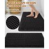 image:imageSmiry Waffle Bath Mat 30x20 Extra Soft Absorbent Bathroom Rugs Non Slip Machine Washable Quick Dry Bath Rugs for Bathroom Floor Tub Shower Home Decor Accessories BrownBlack