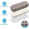 image:imageSmiry Ergonomic Office Chair Armrest Pads Memory Foam Arm Rest Covers NonSlip Armrest Cushion with Adjustable Buckles and Straps Elbow Relief for Desk Gaming amp Wheelchair Taupe Set of 2