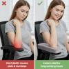 image:imageSmiry Ergonomic Office Chair Armrest Pads Memory Foam Arm Rest Covers NonSlip Armrest Cushion with Adjustable Buckles and Straps Elbow Relief for Desk Gaming amp Wheelchair Pink Set of 2Grey