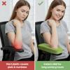 image:imageSmiry Ergonomic Office Chair Armrest Pads Memory Foam Arm Rest Covers NonSlip Armrest Cushion with Adjustable Buckles and Straps Elbow Relief for Desk Gaming amp Wheelchair Pink Set of 2Green