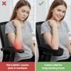 image:imageSmiry Ergonomic Office Chair Armrest Pads Memory Foam Arm Rest Covers NonSlip Armrest Cushion with Adjustable Buckles and Straps Elbow Relief for Desk Gaming amp Wheelchair Pink Set of 2Black