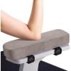 image:imageSmiry Ergonomic Office Chair Armrest Pads Memory Foam Arm Rest Covers NonSlip Armrest Cushion with Adjustable Buckles and Straps Elbow Relief for Desk Gaming amp Wheelchair Taupe Set of 2