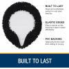 image:imageSmiry Bathroom Rugs 24x16 and Toilet Lid Cover 175x15 Soft and Absorbent Shaggy Bath Mat Machine Washable NonSlip Plush Carpet Runner for Tub Shower and Floor Home DecorBlack