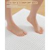 image:imageSmiry Bathroom Rugs Set 2 Piece30x20 Plus 36x24 Extra Soft Absorbent Bath Mats Non Slip Machine Washable Quick Dry Bath Rugs for Bathroom Floor Tub Shower Whtie