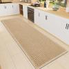 image:imageSmiry Bathroom Rugs Set 2 Piece60x17 Plus 30x20 Extra Soft Absorbent Bath Mats Non Slip Machine Washable Quick Dry Bath Rugs for Bathroom Floor Tub Shower Brown