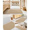 image:imageSmiry Waffle Bath Mat 30x20 Extra Soft Absorbent Bathroom Rugs Non Slip Rubber Backing Machine Washable Quick Dry Bath Rugs for Bathroom Floor Tub Shower Home Decor Accessories BrownBrown