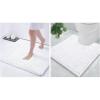 image:imageSmiry Chenille Bathroom Rugs 30x20 and UShaped Toilet Bath Rugs 20x20 Extra Soft and Absorbent Shaggy Bath Mat Machine Washable NonSlip Plush Carpet White