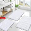 image:imageSmiry Bathroom Rugs 24x16 and Toilet Lid Cover 175x15 Soft and Absorbent Bath Mat Machine Washable NonSlip Plush Carpet Runner for Tub Shower and Floor Home DecorWhite