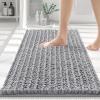 image:imageSmiry Bathroom Rugs 30x2047X24 Extra Soft Absorbent Shaggy Chenille Bath Mats Machine Washable Dry Quickly NonSlip Plush for Tub Shower and Floor Home Decor Accessories Grey