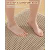 image:imageSmiry Bathroom Rugs Set 2 Piece30x20 Plus 24x17 Extra Soft Absorbent Bath Mats Non Slip Machine Washable Quick Dry Bath Rugs for Bathroom Floor Tub Shower Brown