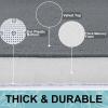image:imageSmiry Memory Foam Bath Mat 3 Set 24x16 30 x 20 and UShaped 24x20 Super Soft Absorbent Bathroom Rugs Non Slip Bath Rug Runner for Bathroom Floors Dark Grey
