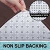image:imageSmiry Memory Foam Bath Mat 30x20 and UShaped Toilet Bathroom Rugs 20x20 Super Soft Absorbent Non Slip Bath Rug Runner for Bathroom Floors Brown
