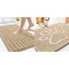 image:imageSmiry Bathroom Rugs Mat and Dog Door Mat for Muddy Paws 30x20 Inches Beige