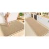 image:imageSmiry Bathroom Rugs Set 2 Piece72x17 Plus 30x20 Extra Soft Absorbent Bath Mats Non Slip Machine Washable Quick Dry Bath Rugs for Bathroom Floor Tub ShowerBrown