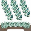 image:imageSmiry Waterproof Patio Cushion Covers Stretch Outdoor Couch Slipcovers Replacement Washable Furniture Protector Sofa Chair Seat Cover for Dogs Pets 4 Pcs Blue GreenGreen