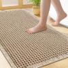 image:imageSmiry Bathroom Rugs Set 2 Piece30x20 Plus 30x20 Extra Soft Absorbent Bath Mat Non Slip Machine Washable Quick Dry Bath Rugs for Bathroom Floor Tub Shower GreyampBrown