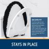 image:imageSmiry Bathroom Rugs UShaped 24x20 and Toilet Lid Cover 175x15 Soft and Absorbent Shaggy Bath Mat Machine Washable NonSlip Plush Carpet Runner for Tub Shower and Floor Home DecorBlack