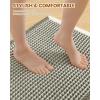 image:imageSmiry Bathroom Rugs Set 2 Piece30x20 Plus 24x17 Extra Soft Absorbent Bath Mats Non Slip Machine Washable Quick Dry Bath Rugs for Bathroom Floor Tub Shower Green amp Cream