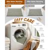 image:imageSmiry Bathroom Rugs Set 2 Piece30x20 Plus 24x17 Extra Soft Absorbent Bath Mats Non Slip Machine Washable Quick Dry Bath Rugs for Bathroom Floor Tub Shower Green amp Cream