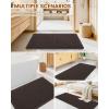 image:imageSmiry Bathroom Rugs Set 2 Piece30x20 Plus 24x17 Extra Soft Absorbent Bath Mats Non Slip Machine Washable Quick Dry Bath Rugs for Bathroom Floor Tub Shower Chocolate