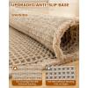 image:imageSmiry Bathroom Rugs Set 2 Piece30x20 Plus 30x20 Extra Soft Absorbent Bath Mats Non Slip Machine Washable Quick Dry Bath Rugs for Bathroom Floor Tub Shower BlackampBrown