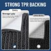 image:imageSmiry Bathroom Rugs Set 3 Piece Soft Absorbent Non Slip Rubber Backing Machine Washable Quick Dry Chenille Bath Rug Set for Tub Shower and Floor 47 x 2024 x 16 UShaped 24 x 20 Dark Grey
