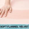 image:imageSmiry Memory Foam Bath Mat Set 24x16 30 x 20 Super Soft Absorbent Bathroom Rugs Non Slip Bath Rug Runner for Bathroom Floors Pink