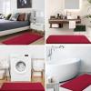 image:imageSmiry Memory Foam Bath Mat Set 30x20 36x24 Super Soft Absorbent Bathroom Rugs Non Slip Bath Rug Runner for Bathroom Floors Burgundy
