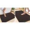 image:imageSmiry Bathroom Rugs Set 2 Piece30x20 Plus 24x17 Extra Soft Absorbent Bath Mats Non Slip Machine Washable Quick Dry Bath Rugs for Bathroom Floor Tub Shower Chocolate