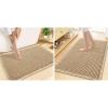 image:imageSmiry Bathroom Rugs Set 2 Piece48x32 Plus 30x20 Extra Soft Absorbent Bath Mats Non Slip Machine Washable Quick Dry Bath Rugs for Bathroom Floor Tub Shower Brown