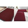 image:imageSmiry Front Door Mat Outside Entrance Red 295 x 17 and Bathroom Rugs Sets 2 Piece Burgundy 30 x 20  24 x 16 2 Item Bundle