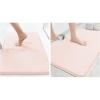 image:imageSmiry Memory Foam Bath Mat Set 24x16 30 x 20 Super Soft Absorbent Bathroom Rugs Non Slip Bath Rug Runner for Bathroom Floors Pink