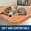 image:imageSmiry Dog Door Mat for Muddy Paws 59x24 Absorbs Moisture and Dirt Doormat NonSlip Washable Quick Dry Chenille Front Door Mat Indoor Entrance Entryway Carpet for Inside Floor CamelOrange