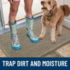 image:imageSmiry Dog Door Mat for Muddy Paws 59x24 Absorbs Moisture and Dirt Doormat NonSlip Washable Quick Dry Chenille Front Door Mat Indoor Entrance Entryway Carpet for Inside Floor CamelWarm Taupe