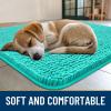image:imageSmiry Dog Door Mat for Muddy Paws 59x24 Absorbs Moisture and Dirt Doormat NonSlip Washable Quick Dry Chenille Front Door Mat Indoor Entrance Entryway Carpet for Inside Floor CamelTeal