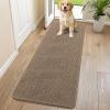 image:imageSmiry Dog Door Mat for Muddy Paws 59x24 Absorbs Moisture and Dirt Doormat NonSlip Washable Quick Dry Chenille Front Door Mat Indoor Entrance Entryway Carpet for Inside Floor CamelCamel
