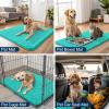 image:imageSmiry Dog Door Mat for Muddy Paws 59x24 Absorbs Moisture and Dirt Doormat NonSlip Washable Quick Dry Chenille Front Door Mat Indoor Entrance Entryway Carpet for Inside Floor CamelTeal