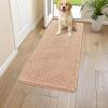 image:imageSmiry Dog Door Mat for Muddy Paws 59x24 Absorbs Moisture and Dirt Doormat NonSlip Washable Quick Dry Chenille Front Door Mat Indoor Entrance Entryway Carpet for Inside Floor CamelPeach