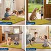 image:imageSmiry Dog Door Mat for Muddy Paws 59x24 Absorbs Moisture and Dirt Doormat NonSlip Washable Quick Dry Chenille Front Door Mat Indoor Entrance Entryway Carpet for Inside Floor CamelMustard Yellow