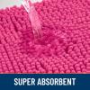 image:imageSmiry Dog Door Mat for Muddy Paws 59x24 Absorbs Moisture and Dirt Doormat NonSlip Washable Quick Dry Chenille Front Door Mat Indoor Entrance Entryway Carpet for Inside Floor CamelHot Pink
