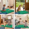 image:imageSmiry Dog Door Mat for Muddy Paws 59x24 Absorbs Moisture and Dirt Doormat NonSlip Washable Quick Dry Chenille Front Door Mat Indoor Entrance Entryway Carpet for Inside Floor CamelEmerald Green