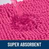 image:imageSmiry Dog Door Mat for Muddy Paws 59x24 Absorbs Moisture and Dirt Doormat NonSlip Washable Quick Dry Chenille Front Door Mat Indoor Entrance Entryway Carpet for Inside Floor CamelHot Pink