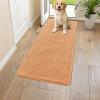image:imageSmiry Dog Door Mat for Muddy Paws 59x24 Absorbs Moisture and Dirt Doormat NonSlip Washable Quick Dry Chenille Front Door Mat Indoor Entrance Entryway Carpet for Inside Floor CamelOrange
