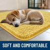 image:imageSmiry Dog Door Mat for Muddy Paws 59x24 Absorbs Moisture and Dirt Doormat NonSlip Washable Quick Dry Chenille Front Door Mat Indoor Entrance Entryway Carpet for Inside Floor CamelYellow